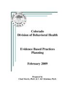 Evidence based practices planning