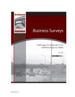 US 6 and Wadsworth environmental assessment. Business surveys