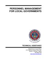 Personnel management for local governments