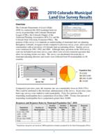 2010 Colorado municipal land use survey results
