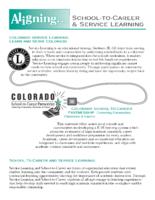 Aligning school-to-career & service learning