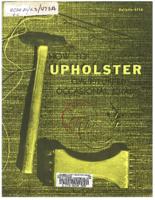 How to upholster overstuffed and occasional chairs
