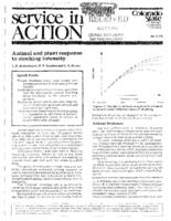 Animal and plant response to stocking intensity