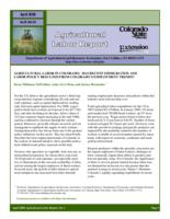 Agricultural labor in Colorado