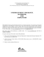 Unemployment insurance handbook for employers