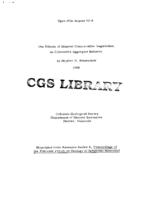 The effects of mineral conservation legislation on Colorado's aggregate industry