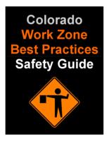 Colorado work zone best practices safety guide