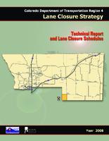 Lane closure strategy