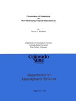 Comparison of developing vs. non-developing tropical disturbances