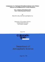 Comparison of a thermopile broadband detector and a photon detector for the measurement of solar radiation