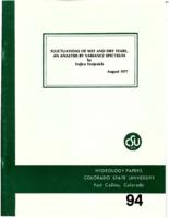 Fluctuations of wet and dry years