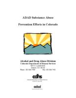 ADAD substance abuse prevention efforts in Colorado