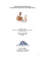 Colorado Latinos and information