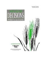 1999 Colorado wheat variety performance trials