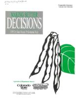 1999 dry bean variety performance trials