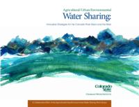 Agricultural/urban/environmental water sharing