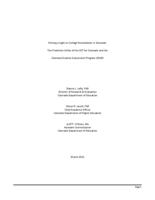 Shining a light on college remediation in Colorado