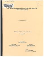 Colorado Regimented Juvenile Training Program evaluation report