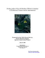Draba weberi Price & Rollins (Weber's draba)