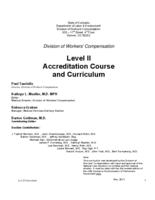 Level II accreditation course