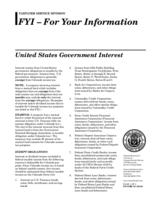United States government interest