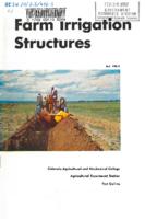 Farm irrigation structures