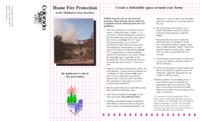 Home fire protection in the wildland urban interface : the landowner's role in fire prevention