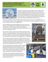 American Recovery and Reinvestment Act, Colorado State Forest Service success story. Rocky Mountain Timber Products