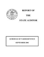 Schedule of Tabor revenue