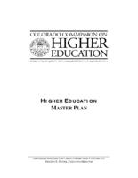 Higher education master plan, 2001-2002