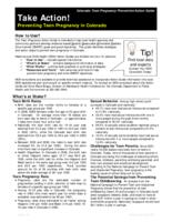 Preventing teen pregnancy in Colorado