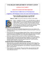 Role of the teacher certified in the area of visual impairment