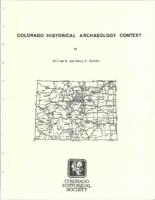 Colorado historical archaeology context