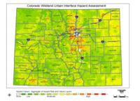 Colorado wildland urban interface hazard assessment