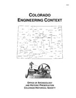 Colorado engineering context