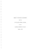 Ambient air monitoring requirements for the Air Pollution Control Division of the Colorado Department of Health