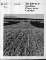 Soil survey of Huerfano County area, Colorado