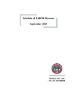 Schedule of Tabor revenue