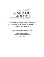 Toward a next generation network for public safety communications