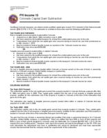 Colorado capital gain subtraction