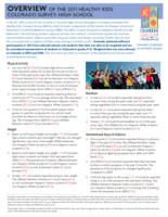 Overview of the 2011 Healthy kids Colorado survey. High school