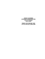Student Loan Division, Department of Higher Education, State of Colorado, Denver, Colorado : financial and compliance audit, fiscal years ended June 30, 2004 and 2003