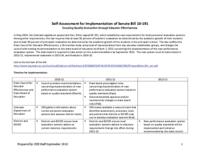Self-assessment for implementation of Senate bill 10-191 : ensuring quality instruction through educator effectiveness
