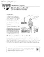 Risk to human health and the environment