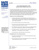 Airway obstruction injuries (AOI) among Colorado children ages 0 to 14