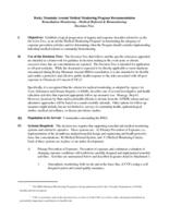 Rocky Mountain Arsenal Medical Monitoring Program recommendation final report. Appendix A: Remediation Monitoring - Medical Referral & Biomonitoring Decision Tree
