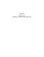 Reconstruction of historical Rocky Flats operations & identification of release points. Appendix A: Rocky Flats Historical Investigation Interviews