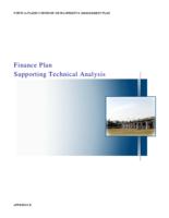 Ports to plains corridor development and management plan. Appendix B-5: Finance Plan, Supporting Technical Analysis