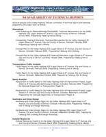 I-25 Valley Highway, Logan to US 6 : final environmental impact statement : final section 4(f) evaluation : submitted pursuant to 23 USC 139, 42 USC 4332 (2) (c) and 49 USC 303. 9.0 Availability of Technical Reports