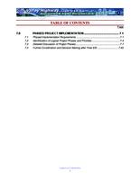 I-25 Valley Highway, Logan to US 6 : final environmental impact statement : final section 4(f) evaluation : submitted pursuant to 23 USC 139, 42 USC 4332 (2) (c) and 49 USC 303. 7.0 Phased Project Implementation